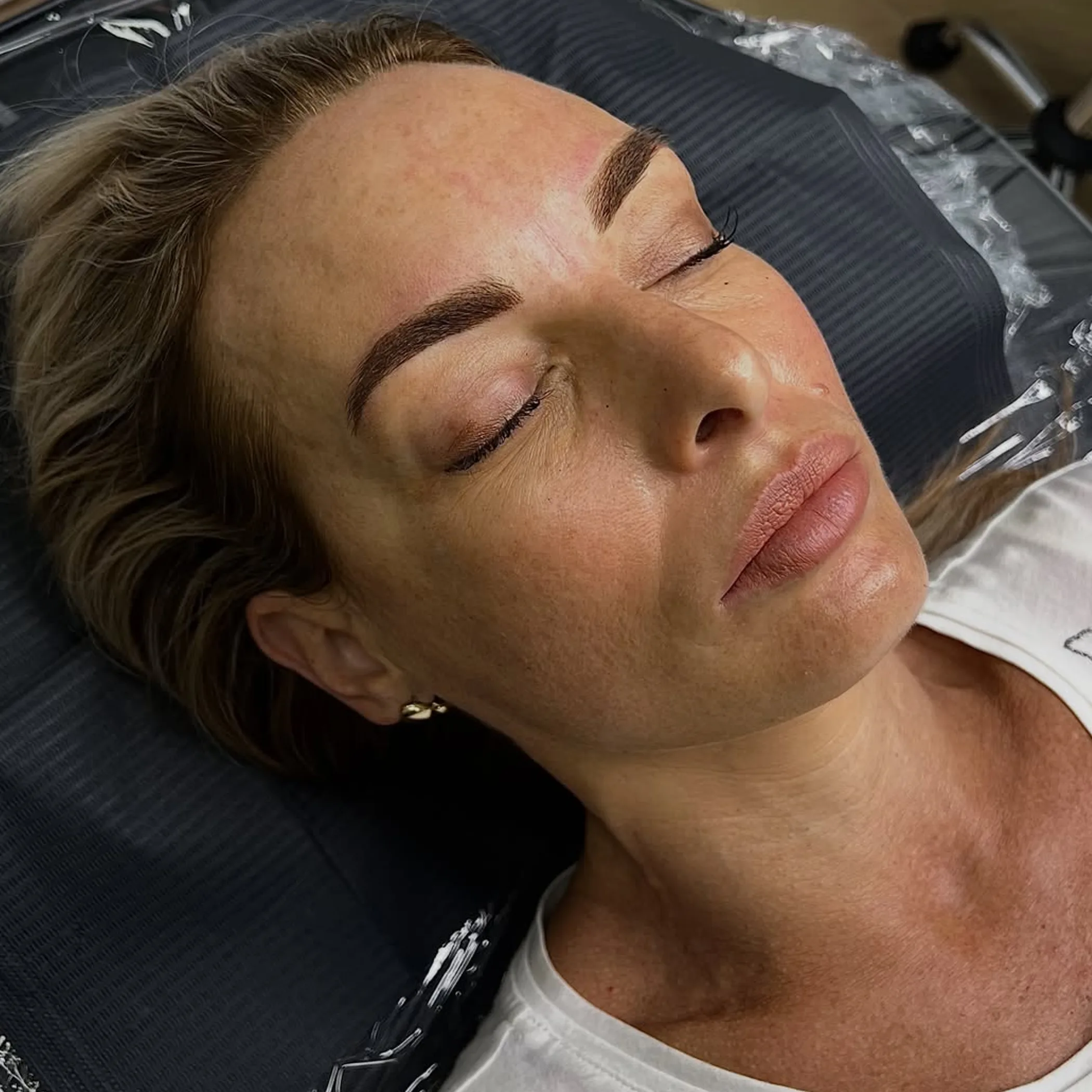 permanent makeup healing process